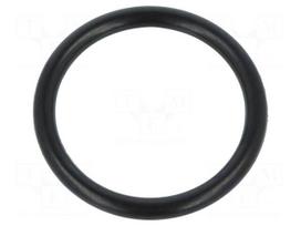 O-ring gasket | NBR | Thk: 3mm | Øint: 25mm | black | -30÷100°C