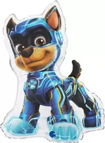 Paw Patrol Chase baltas folijos balionas 61 cm