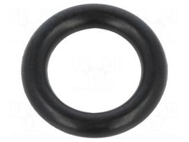O-ring gasket | NBR | Thk: 2mm | Øint: 7mm | black | -30÷100°C