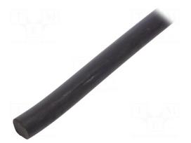 O-ring rope | NBR | black | Shore hardness: 70 | L: 5m | Ø: 10mm