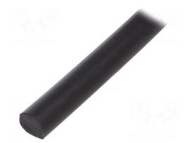O-ring rope | NBR | black | Shore hardness: 70 | L: 5m | Ø: 18mm