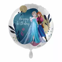 Disney Frozen Ledų folijos balionas Su gimtadieniu 43 cm