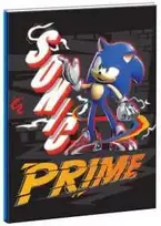 Sonic the Hedgehog, gauk mane, Sonic the Hedgehog, B/5 linijuotų lapų sąsiuvinis su 40 puslapių
