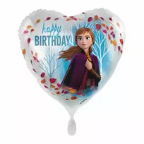 Disney Frozen folijos balionas su gimtadieniu, 43 cm