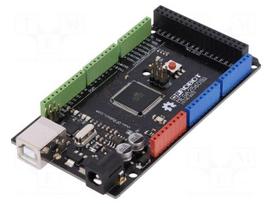 Controller | Arduino | ATMEGA2560 | 5VDC | PWM: 17 | Anal.in: 16