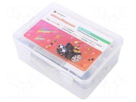 Wheeled chassis | 3.5÷5VDC | Man.series: micro:  Maqueen | Mot.qty: 2