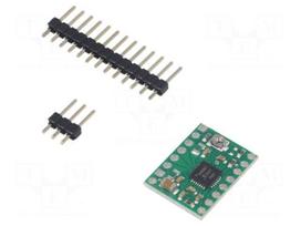 Stepper motor controller | A4988 | 1A | Uin mot: 8÷35V | 15.3x20.3mm
