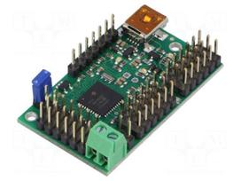Servo controller | USB-UART | Channels: 18 | 279x457mm | 5÷16VDC | 10g