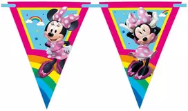 Disney Minnie vėliavėlių girlianda su šypsena FSC 2,3 m