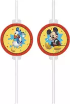 Disney Mikio žaisliukas „Jump Into Fun“ popierinis šiaudelis, 4 dalių rinkinys FSC