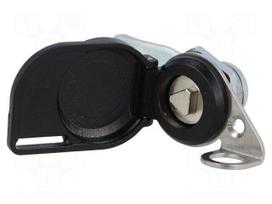 Lock | left | zinc and aluminium alloy | 15mm | Features: without key