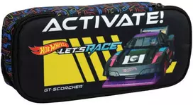 „Hot Wheels Activate“ pieštukų dėklas su dviem skyriais, 26 cm