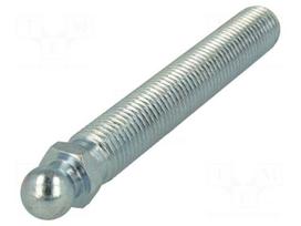 Pin | M16 | Plunger mat: steel | Ø: 14mm | Plating: zinc