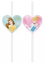 „Globos Europe Bv“ „Disney“ princesių popieriniai šiaudeliai