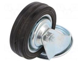 Transport wheel | Ø: 80mm | W: 25mm | H: 105mm | torsional | 50kg