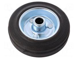 Transport wheel | Ø: 100mm | W: 25mm | 70kg | Mat: rubber | -20÷60°C
