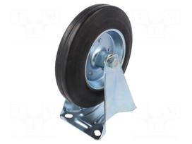 Transport wheel | Ø: 200mm | W: 27mm | H: 237mm | rigid | 230kg | -20÷60°C