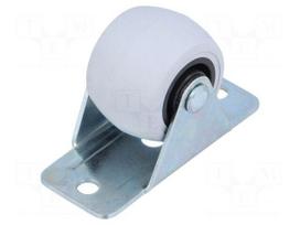 Reel | Ø: 32mm | H: 37mm | 40kg | Mat: rubber | Bearing: slide bearing