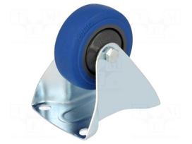Transport wheel | Ø: 80mm | W: 32mm | H: 105mm | rigid | 120kg