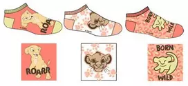 Disney Liūto karaliaus vaikiškos kojinės iki kulkšnių 27/30