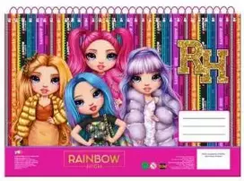 „Rainbow“ vidurinės mokyklos spiralinis eskizų sąsiuvinis, A4 formato, 30 lapų