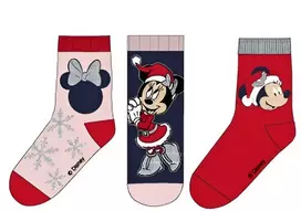 Disney Minnie Snow mėlynos kalėdinės vaikiškos kojinės 31/34