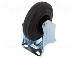 Transport wheel | Ø: 125mm | W: 37.5mm | H: 156mm | rigid | Rol.load: 850N