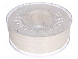 Filament: ABS+ | 1.75mm | white | Printing temp: 230÷240°C | 1kg