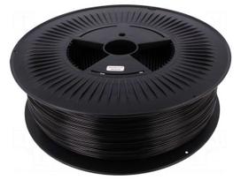 Filament: PET-G | 1.75mm | black | 220÷250°C | 5kg | ±0,05mm