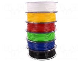 Filament: PET-G | 1.75mm | 220÷250°C | 2kg | ±0,05mm | Kit: 6x 0,33kg