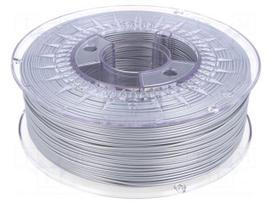 Filament: PLA | 1.75mm | aluminium | 200÷235°C | 1kg | ±0,05mm
