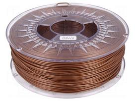 Filament: PLA | 1.75mm | copper | 200÷235°C | 1kg | ±0,05mm