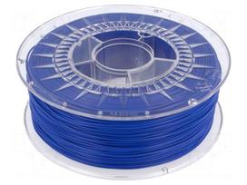 Filament: PLA | 1.75mm | blue | 200÷235°C | 1kg | ±0,05mm
