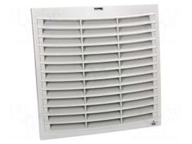 Guard | Mat: plastic | 0.8kg | IP54 | Cutout: 291x291mm | D: 25mm | UL94V-0