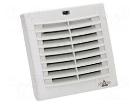 Guard | Mat: plastic | 0.2kg | IP54 | Cutout: 124x124mm | D: 22mm | UL94V-0