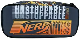 Nerf Unstopable 2 skyrių pieštukų dėklas 26 cm