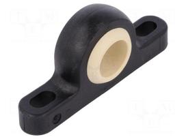 Bearing: pillow block | Øint: 20mm | lubricant-free