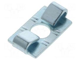 Mounting coupler | for profiles | Width of the groove: 5mm | V: ESD