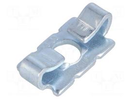 Mounting coupler | for profiles | Width of the groove: 8mm | V: ESD