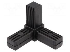 Mounting coupler | for profiles | Mat: polyamide | -30÷100°C | I: 56mm