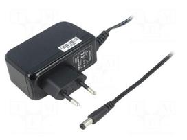 Power supply: switched-mode | volatage source | 12VDC | 2A | 24W