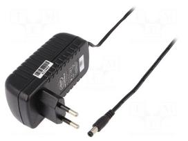 Power supply: switched-mode | volatage source | 24VDC | 1A | 24W | 86%