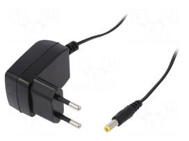 Power supply: switched-mode | volatage source | 12VDC | 0.25A | 3W