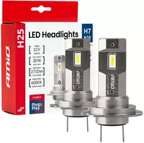 LED žibintų lemputės Series H25 CANBUS H7 H18 12V 30W, AMIO-04712