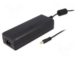 Power supply: switched-mode | 24VDC | 5A | Out: 5,5/2,1 | 120W | 0÷40°C