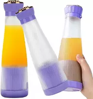 Nešiojamas USB belaidis trintuvas kokteiliams 400ml, violetinis