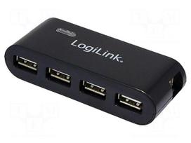 Hub USB | USB 2.0 | PnP,PnP and hot-plug | Number of ports: 4