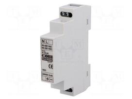 Power supply: switched-mode | 10W | 24VDC | 0.42A | 85÷265VAC | IP20