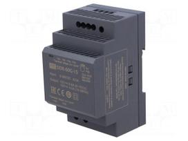 Power supply: DC/DC | 60W | 15VDC | 4A | 9÷36VDC | Mounting: DIN | 216g