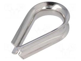 Thimble for rope | acid resistant steel A4 | for rope
